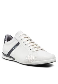 BOSS - Sneakersy Boss Saturn 50471262 10214348 01 White 100. Kolor: biały. Materiał: skóra #1