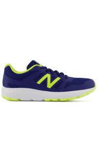 Buty New Balance YK570VL2 - granatowe. Okazja: na co dzień. Kolor: niebieski. Materiał: materiał, syntetyk, guma. Szerokość cholewki: normalna #1