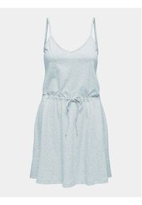 only - ONLY Sukienka letnia May 15316906 Błękitny Regular Fit. Kolor: niebieski. Materiał: bawełna. Sezon: lato #7