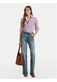Lauren Ralph Lauren - LAUREN RALPH LAUREN Koszula 200970764001 Fioletowy Classic Fit. Kolor: fioletowy. Materiał: bawełna