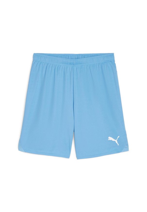 Szorty Puma TeamGloal. Kolor: niebieski, biały, wielokolorowy. Materiał: materiał. Sport: piłka nożna