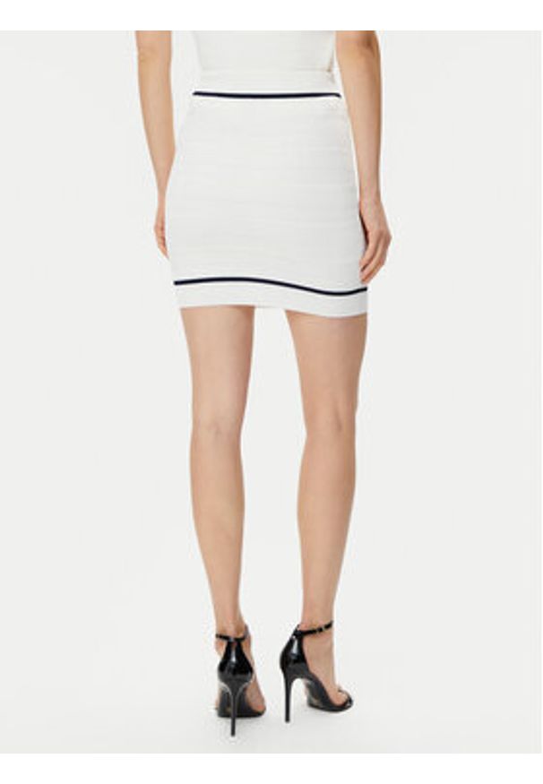 Marciano Guess Spódnica mini 5RGD00 5640Z Biały Regular Fit. Kolor: biały. Materiał: wiskoza