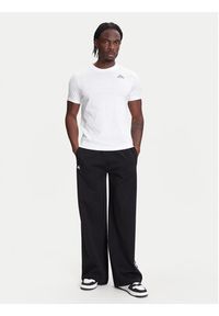 Kappa T-Shirt Logo Korpo Cafers 304J150 Biały Slim Fit. Kolor: biały. Materiał: bawełna