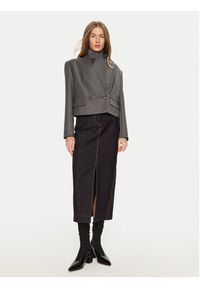 Max Mara Leisure Spódnica jeansowa Breda 2426776058 Granatowy Regular Fit. Kolor: niebieski. Materiał: syntetyk, bawełna #3
