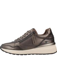 Carmela - Buty CARMELA 162442C Brąz. Kolor: brązowy. Materiał: syntetyk, tkanina, skóra. Styl: sportowy