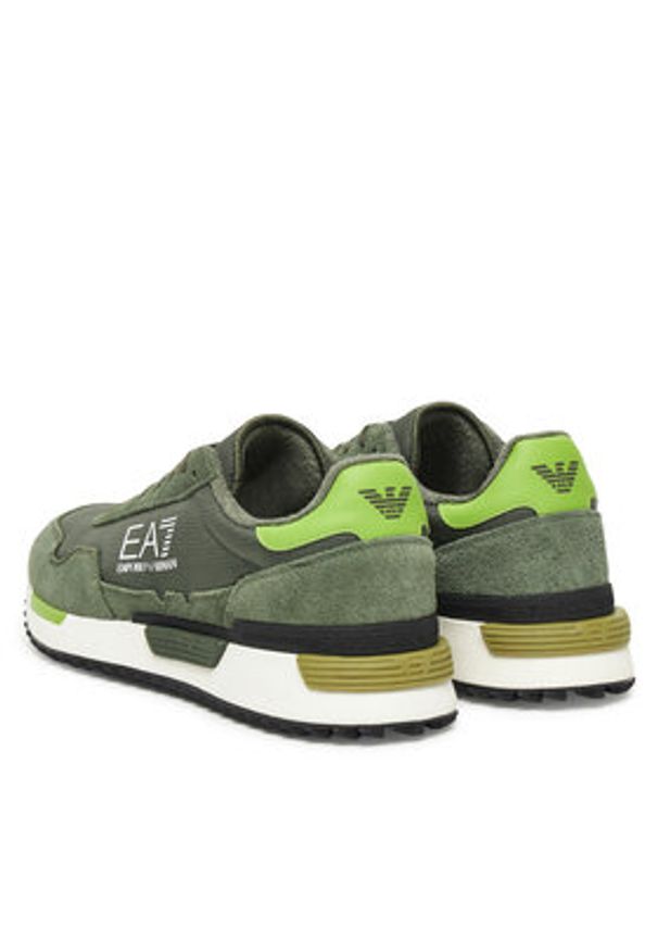 EA7 Emporio Armani Sneakersy 7X000380 AF19175 MZ228 Kolorowy. Materiał: materiał. Wzór: kolorowy