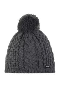 Czapka Eisbar Afra Pompon MÜ. Kolor: szary. Materiał: wełna. Styl: sportowy #1
