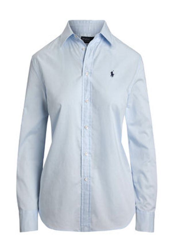 Polo Ralph Lauren Koszula 211A92177003 Niebieski Classic Fit. Typ kołnierza: polo. Kolor: niebieski. Materiał: bawełna