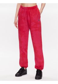 Champion Spodnie dresowe 116074 Różowy Regular Fit. Kolor: różowy. Materiał: bawełna, dresówka #1