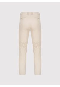 Pako Lorente - PAKO LORENTE - Beżowe spodnie męskie. Okazja: na co dzień. Kolor: beżowy. Materiał: elastan, bawełna. Sezon: wiosna. Styl: casual #7