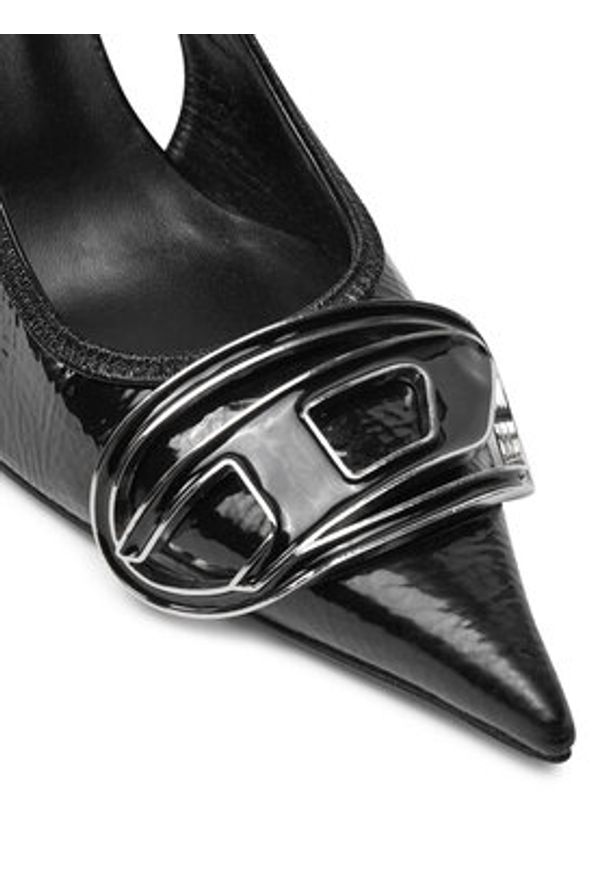 Diesel Szpilki D-Venus sb -Y02985 P0691 T8013 Czarny. Kolor: czarny. Materiał: skóra. Obcas: na szpilce