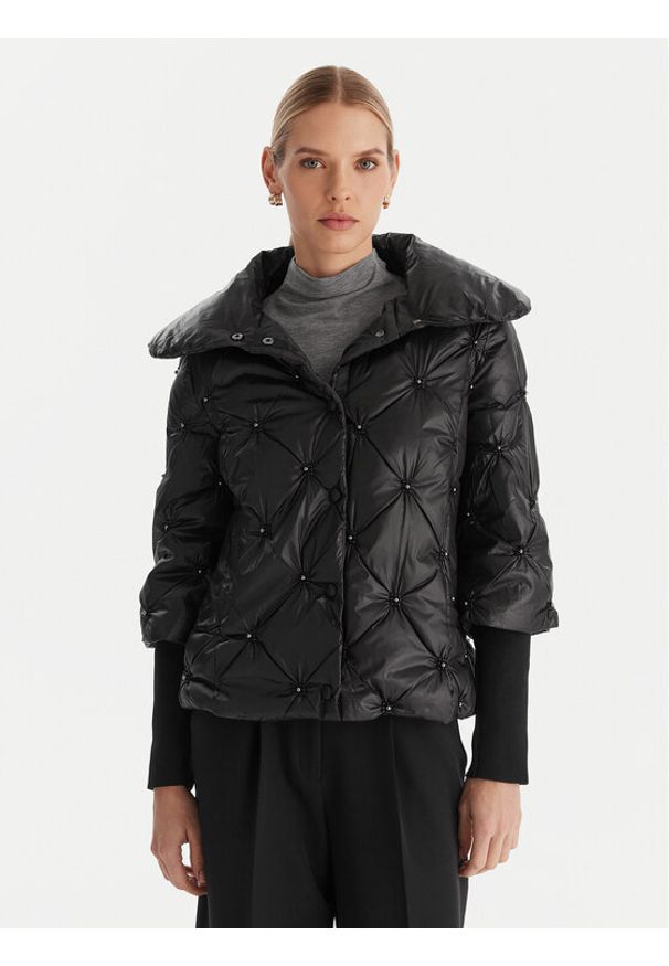 Joseph Ribkoff Kurtka przejściowa 253931 Czarny Regular Fit. Kolor: czarny. Materiał: syntetyk