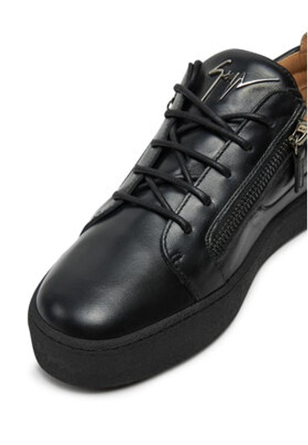 Giuseppe Zanotti Sneakersy RU40027 Czarny. Kolor: czarny. Materiał: skóra