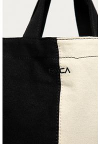 RVCA - Torebka. Kolor: czarny. Rodzaj torebki: na ramię