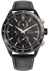 Zegarek męski Pierre Ricaud P97224.B2R4QF czarny. Kolor: czarny #1