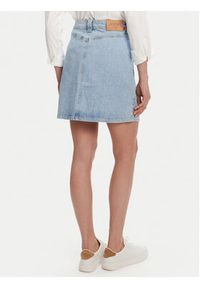 JOOP! Jeans Spódnica jeansowa Rosa 30046659 Niebieski Regular Fit. Kolor: niebieski. Materiał: bawełna