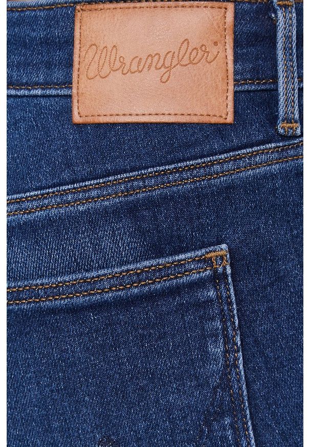 Wrangler - Jeansy Authentic Love. Kolor: niebieski