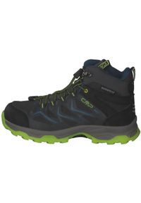 Buty trekkingowe dla chłopców CMP Byne Waterproof. Kolor: wielokolorowy, szary, żółty. Styl: sportowy, młodzieżowy. Sport: turystyka piesza #2