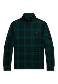 Polo Ralph Lauren Golf 710981469001 Zielony Regular Fit. Typ kołnierza: golf, polo. Kolor: zielony. Materiał: bawełna #5