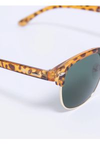 Big-Star - Okulary przeciwsłoneczne unisex z motywem zwierzęcym Kolen 803. Kolor: brązowy. Wzór: motyw zwierzęcy #7