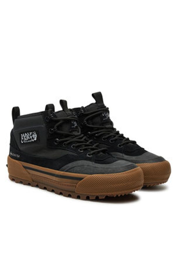 Vans Sneakersy Mte Half Cab GORE-TEX VN000CVMB9M1 Czarny. Kolor: czarny. Materiał: zamsz, skóra. Technologia: Gore-Tex