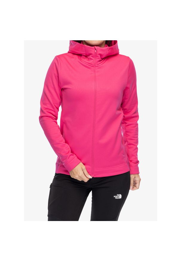 Bluza z kapturem damska Peak Performance Rider Tech Zip Hood. Typ kołnierza: kaptur. Kolor: różowy