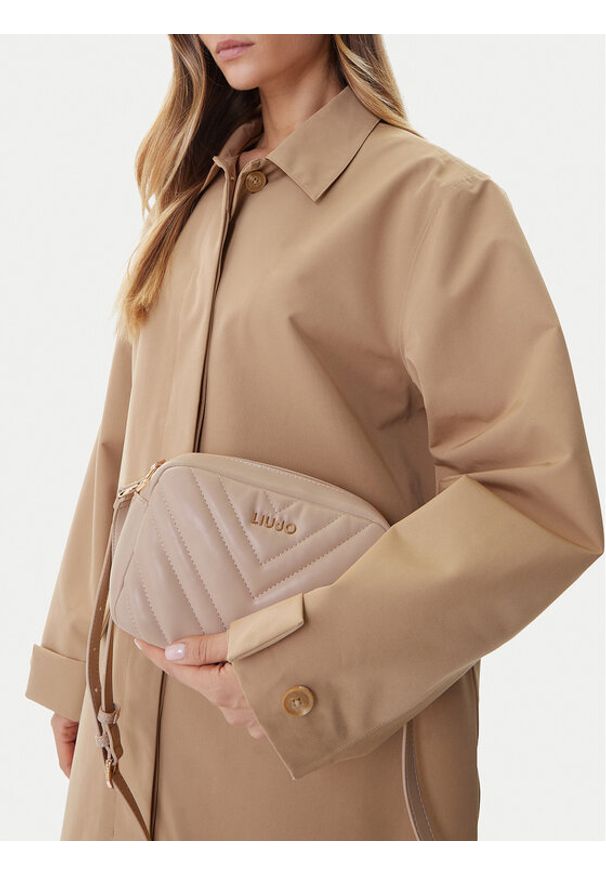 Liu Jo Torebka Lunny AF5187 E0426 Beżowy. Kolor: beżowy. Materiał: skórzane