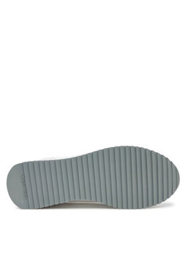Calvin Klein Sneakersy Low Top Lace Up Lth Mono HM0HM01807 Szary. Kolor: szary. Materiał: skóra