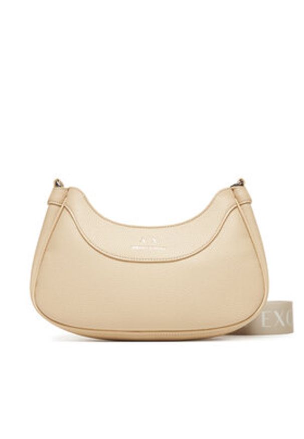 Armani Exchange Torebka 942883 CC783 U1092 Beżowy. Kolor: beżowy. Materiał: skórzane