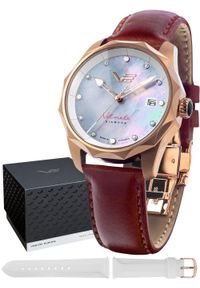 Zegarek damski Vostok Europe VS42-125B754 czerwony. Kolor: czerwony #1