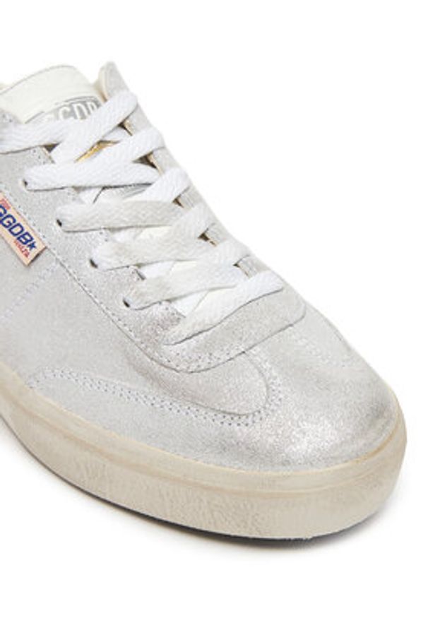 GOLDEN GOOSE Sneakersy Soul Star GWF00464.F006952.12179 Srebrny. Kolor: srebrny. Materiał: skóra, zamsz