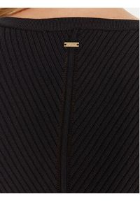 Gaudi Sukienka dzianinowa 521FD13008 Czarny Regular Fit. Kolor: czarny. Materiał: syntetyk, wiskoza #3