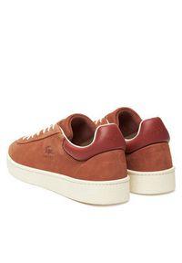Lacoste Sneakersy 749SMA0030 Brązowy. Kolor: brązowy. Materiał: skóra #4