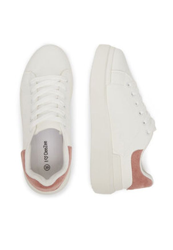 DeeZee Sneakersy 6100 Kolorowy. Materiał: skóra. Wzór: kolorowy