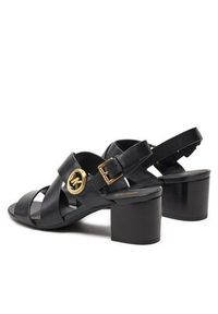 MICHAEL Michael Kors Sandały Vera 40S4VEMS1L Czarny. Kolor: czarny. Materiał: skóra