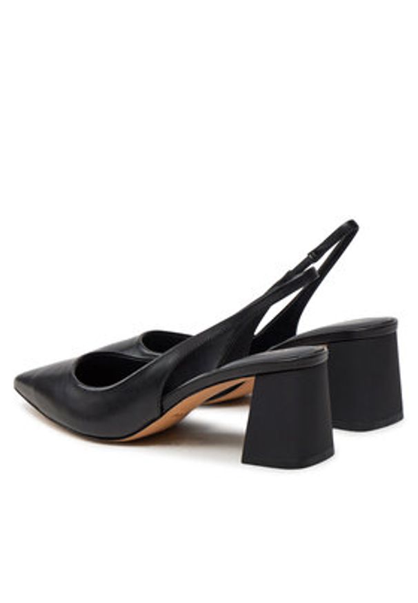 Aldo Sandały Uliana 13707681 Czarny. Kolor: czarny. Materiał: skóra