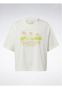 Reebok T-Shirt Classics Summer Graphic T-Shirt H49281 Biały. Kolor: biały. Materiał: bawełna #6