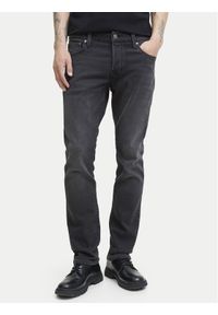 Jack & Jones - Jack&Jones Jeansy Mike Fox 12278115 Czarny Tapered Fit. Kolor: czarny