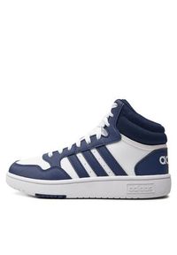 Adidas - adidas Sneakersy Hoops Mid IG3717 Biały. Kolor: biały #6