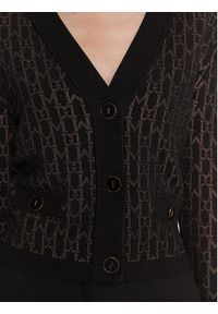 Marciano Guess Kardigan 5YGR06 5877Z Czarny Regular Fit. Kolor: czarny. Materiał: wiskoza