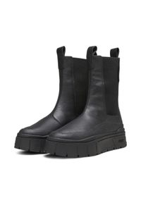 Buty Sportowe Damskie Puma Mayze Stack Chelsea. Kolor: czarny