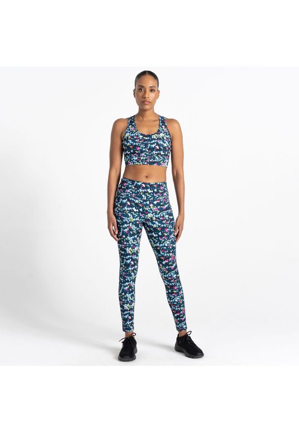 DARE 2B - Damskie legginsy sportowe Influential. Kolor: niebieski. Sport: fitness