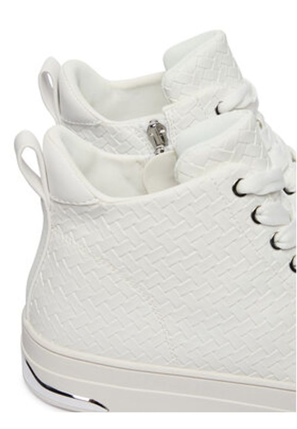 DKNY Trampki Yaser K1611427 Biały. Kolor: biały. Materiał: skóra