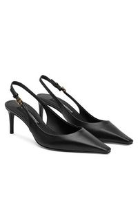 DOLCE & GABBANA - Dolce&Gabbana Czółenka CG0805 A1953 Czarny. Kolor: czarny. Materiał: skóra #3