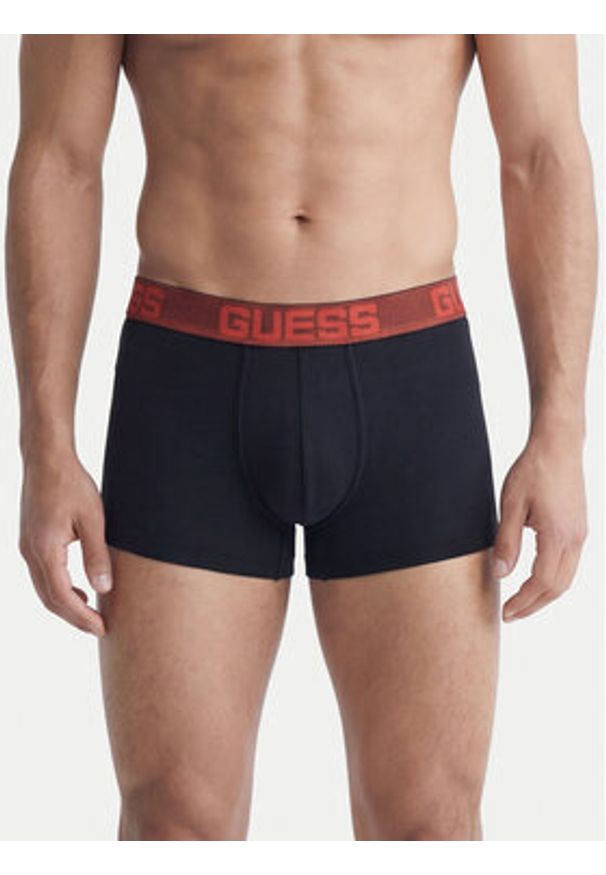 Guess Komplet bokserek U6GG13 K6YW1 Czarny. Kolor: czarny. Materiał: bawełna