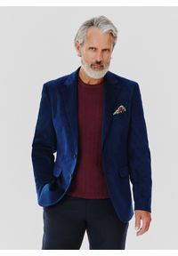 Pako Lorente - PAKO LORENTE – Sztruksowa jednorzędowa marynarka męska. Materiał: sztruks #1