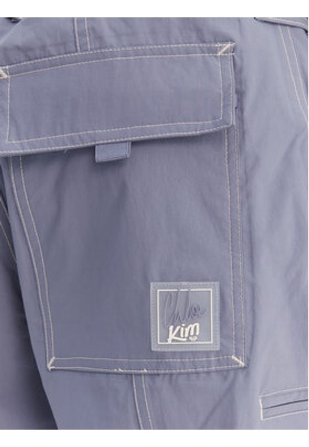 Roxy Spodnie snowboardowe Chloe Kim ERJTP03262 Niebieski Relaxed Fit. Kolor: niebieski. Materiał: syntetyk. Sport: snowboard