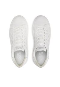 Karl Lagerfeld - KARL LAGERFELD Sneakersy KL52571 Biały. Kolor: biały. Materiał: skóra