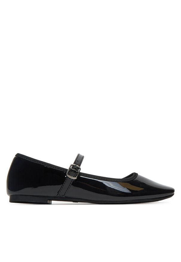 DeeZee Półbuty 23038T51 Czarny. Kolor: czarny. Materiał: skóra