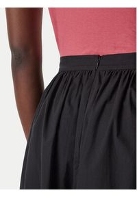 BOSS Spódnica maxi C_Vidol 50559088 Czarny Regular Fit. Kolor: czarny. Materiał: bawełna #3